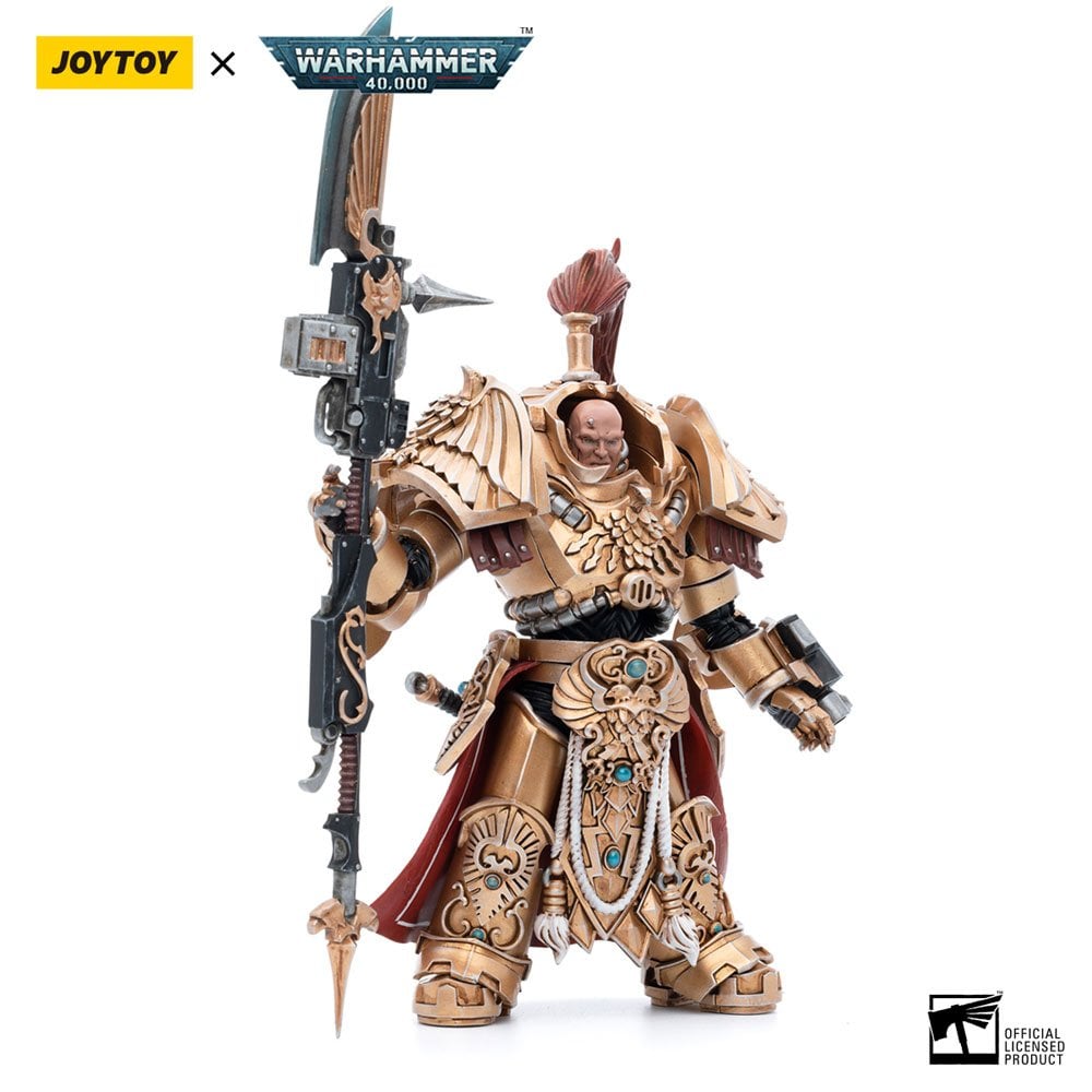 JoyToy Warhammer 40k 1/18 Scale Action Figure Adeptus Custodes Shield-Captain in Allarus Terminator Armour Hydon Seronis 