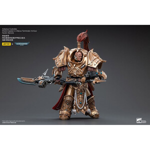 JoyToy Warhammer 40k 1/18 Scale Action Figure Adeptus Custodes Shield-Captain in Allarus Terminator Armour Hydon Seronis 