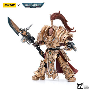 JoyToy Warhammer 40k 1/18 Scale Action Figure Adeptus Custodes Shield-Captain in Allarus Terminator Armour Hydon Seronis 