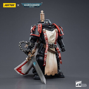 JoyToy Warhammer 40k 1/18 Scale Action Figure Black Templars Primaris Sword Brethren Eberwulf 