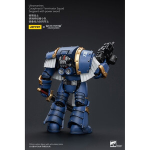 JoyToy Warhammer The Horus Heresy 1/18 Scale Action Figure Ultramarines Cataphractii Terminator Squad Sergeant with Power Sword 