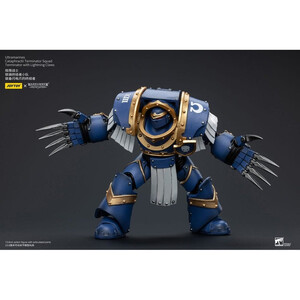 JoyToy Warhammer The Horus Heresy 1/18 Scale Action Figure Ultramarines Cataphractii Terminator Squad Terminator with Lightning Claws 