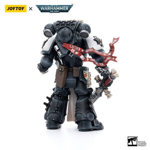JoyToy Warhammer 40k 1/18 Scale Action Figure Black Templars The Emperors Champion Rolantus 