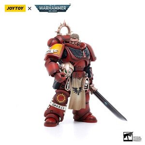 JoyToy Warhammer 40k 1/18 Scale Action Figure Blood Angels Primaris Lieutenant Tolmeron 