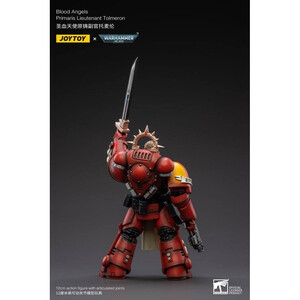 JoyToy Warhammer 40k 1/18 Scale Action Figure Blood Angels Primaris Lieutenant Tolmeron 
