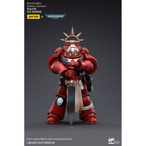 JoyToy Warhammer 40k 1/18 Scale Action Figure Blood Angels Veteran Laenatus 