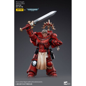 JoyToy Warhammer 40k 1/18 Scale Action Figure Blood Angels Veteran Salus 