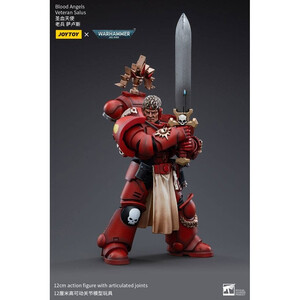 JoyToy Warhammer 40k 1/18 Scale Action Figure Blood Angels Veteran Salus 