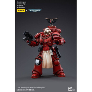 JoyToy Warhammer 40k 1/18 Scale Action Figure Blood Angels Veteran Vigna 