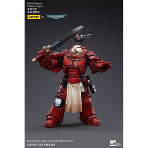 JoyToy Warhammer 40k 1/18 Scale Action Figure Blood Angels Veteran Vigna 