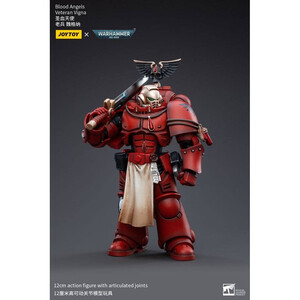 JoyToy Warhammer 40k 1/18 Scale Action Figure Blood Angels Veteran Vigna 