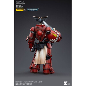 JoyToy Warhammer 40k 1/18 Scale Action Figure Blood Angels Veteran Vigna 