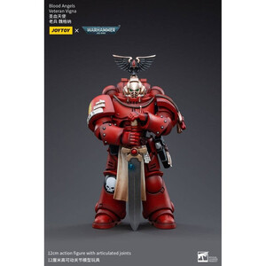 JoyToy Warhammer 40k 1/18 Scale Action Figure Blood Angels Veteran Vigna 