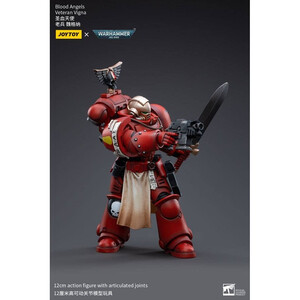 JoyToy Warhammer 40k 1/18 Scale Action Figure Blood Angels Veteran Vigna 