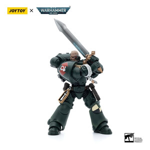 JoyToy Warhammer 40k 1/18 Scale Action Figure Dark Angels Intercessors Brother Nadael 