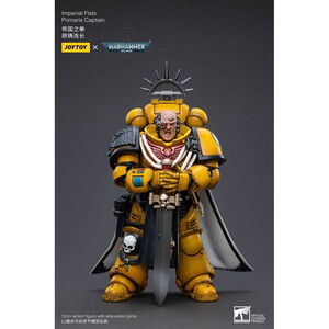 JoyToy Warhammer 40k 1/18 Scale Action Figure Imperial Fists Primaris Captain 