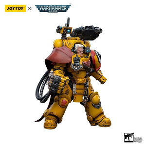 JoyToy Warhammer 40k 1/18 Scale Action Figure Imperial Fists Third Captain Tor Garadon 