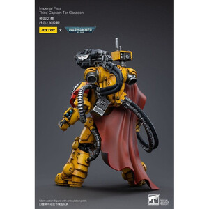 JoyToy Warhammer 40k 1/18 Scale Action Figure Imperial Fists Third Captain Tor Garadon 