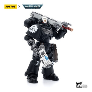 JoyToy Warhammer 40k 1/18 Scale Action Figure Iron Hands Assault Intercessors Sergeant Kalock 