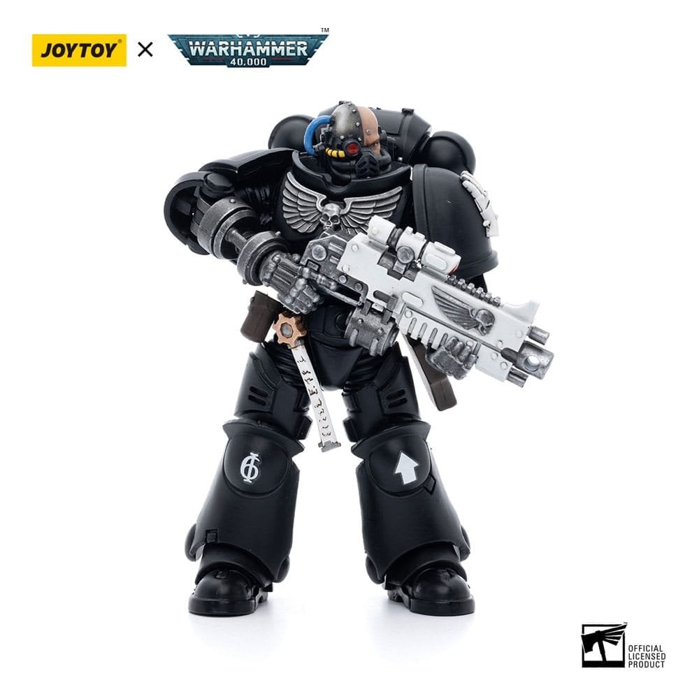 JoyToy Warhammer 40k 1/18 Scale Action Figure Iron Hands Intercessors Brother Gravak 