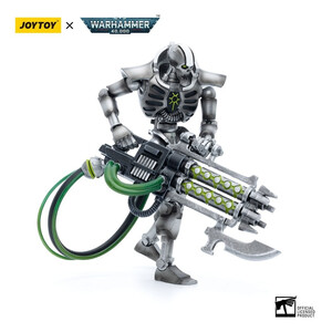 JoyToy Warhammer 40k 1/18 Scale Action Figure Necrons Sautekh Dynasty Immortal with Gauss Blaster 