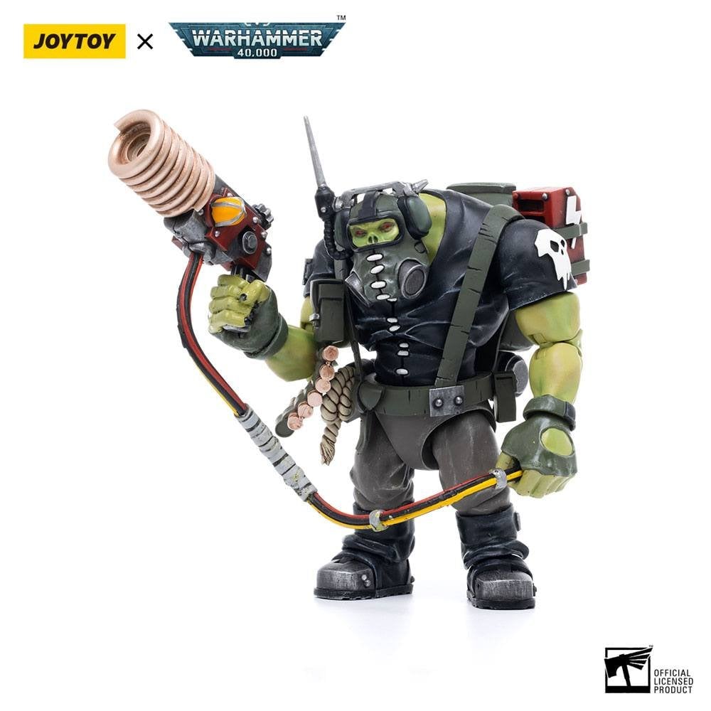 JoyToy Warhammer 40k 1/18 Scale Action Figure Ork Kommandos Comms Boy Wagzuk 