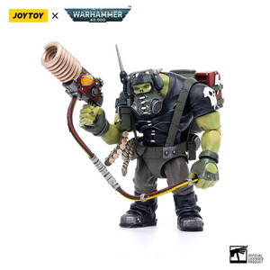 JoyToy Warhammer 40k 1/18 Scale Action Figure Ork Kommandos Comms Boy Wagzuk 