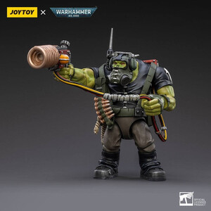 JoyToy Warhammer 40k 1/18 Scale Action Figure Ork Kommandos Comms Boy Wagzuk 