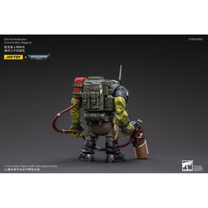 JoyToy Warhammer 40k 1/18 Scale Action Figure Ork Kommandos Comms Boy Wagzuk 