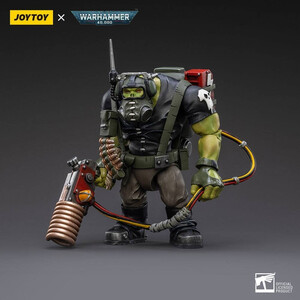 JoyToy Warhammer 40k 1/18 Scale Action Figure Ork Kommandos Comms Boy Wagzuk 