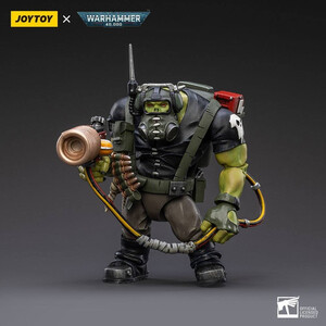 JoyToy Warhammer 40k 1/18 Scale Action Figure Ork Kommandos Comms Boy Wagzuk 