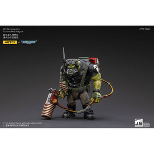 JoyToy Warhammer 40k 1/18 Scale Action Figure Ork Kommandos Comms Boy Wagzuk 