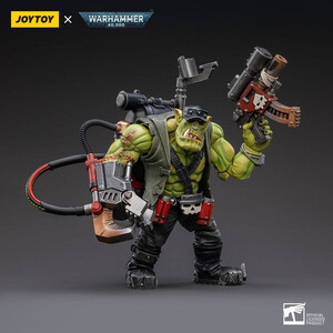 JoyToy Warhammer 40k 1/18 Scale Action Figure Ork Kommandos Nob Nazbog 