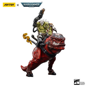 JoyToy Warhammer 40k 1/18 Scale Action Figure Orks Squighog Nob On Smasha Squig 
