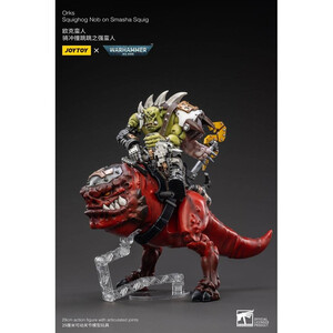 JoyToy Warhammer 40k 1/18 Scale Action Figure Orks Squighog Nob On Smasha Squig 