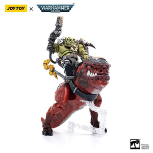 JoyToy Warhammer 40k 1/18 Scale Action Figure Orks Squighog Nob On Smasha Squig 
