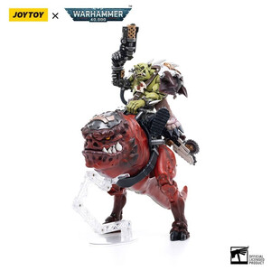 JoyToy Warhammer 40k 1/18 Scale Action Figure Orks Squighog Nob On Smasha Squig 