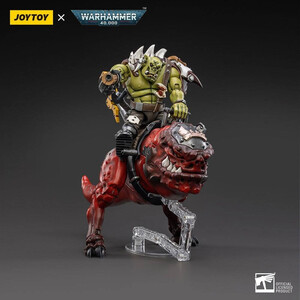 JoyToy Warhammer 40k 1/18 Scale Action Figure Orks Squighog Nob On Smasha Squig 