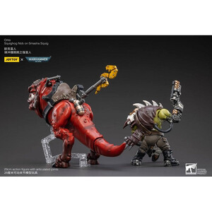 JoyToy Warhammer 40k 1/18 Scale Action Figure Orks Squighog Nob On Smasha Squig 