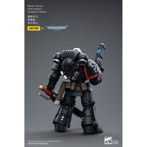JoyToy Warhammer 40k 1/18 Scale Action Figure Raven Guard Intercessors Sergeant Ashan 