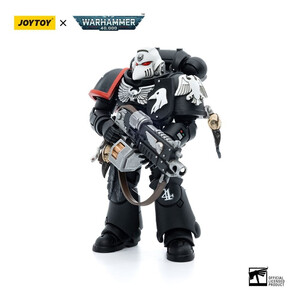 JoyToy Warhammer 40k 1/18 Scale Action Figure Raven Guard Intercessors Sergeant Rychas 