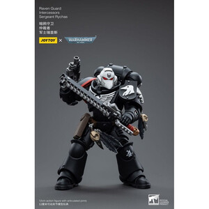 JoyToy Warhammer 40k 1/18 Scale Action Figure Raven Guard Intercessors Sergeant Rychas 