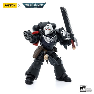 JoyToy Warhammer 40k 1/18 Scale Action Figure Raven Guard Intercessors Sergeant Rychas 