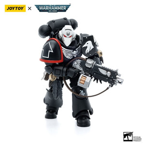 JoyToy Warhammer 40k 1/18 Scale Action Figure Raven Guard Intercessors Sergeant Rychas 