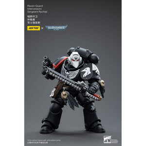 JoyToy Warhammer 40k 1/18 Scale Action Figure Raven Guard Intercessors Sergeant Rychas 