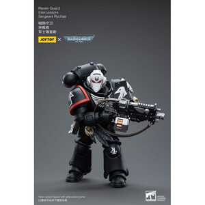 JoyToy Warhammer 40k 1/18 Scale Action Figure Raven Guard Intercessors Sergeant Rychas 