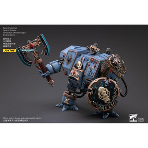 JoyToy Warhammer 40k 1/18 Scale Action Figure Space Marines Space Wolves Venerable Dreadnought Brother Hvor 