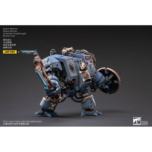 JoyToy Warhammer 40k 1/18 Scale Action Figure Space Marines Space Wolves Venerable Dreadnought Brother Hvor 