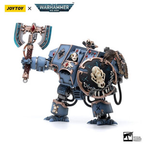 JoyToy Warhammer 40k 1/18 Scale Action Figure Space Marines Space Wolves Venerable Dreadnought Brother Hvor 