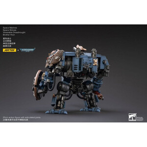 JoyToy Warhammer 40k 1/18 Scale Action Figure Space Marines Space Wolves Venerable Dreadnought Brother Hvor 